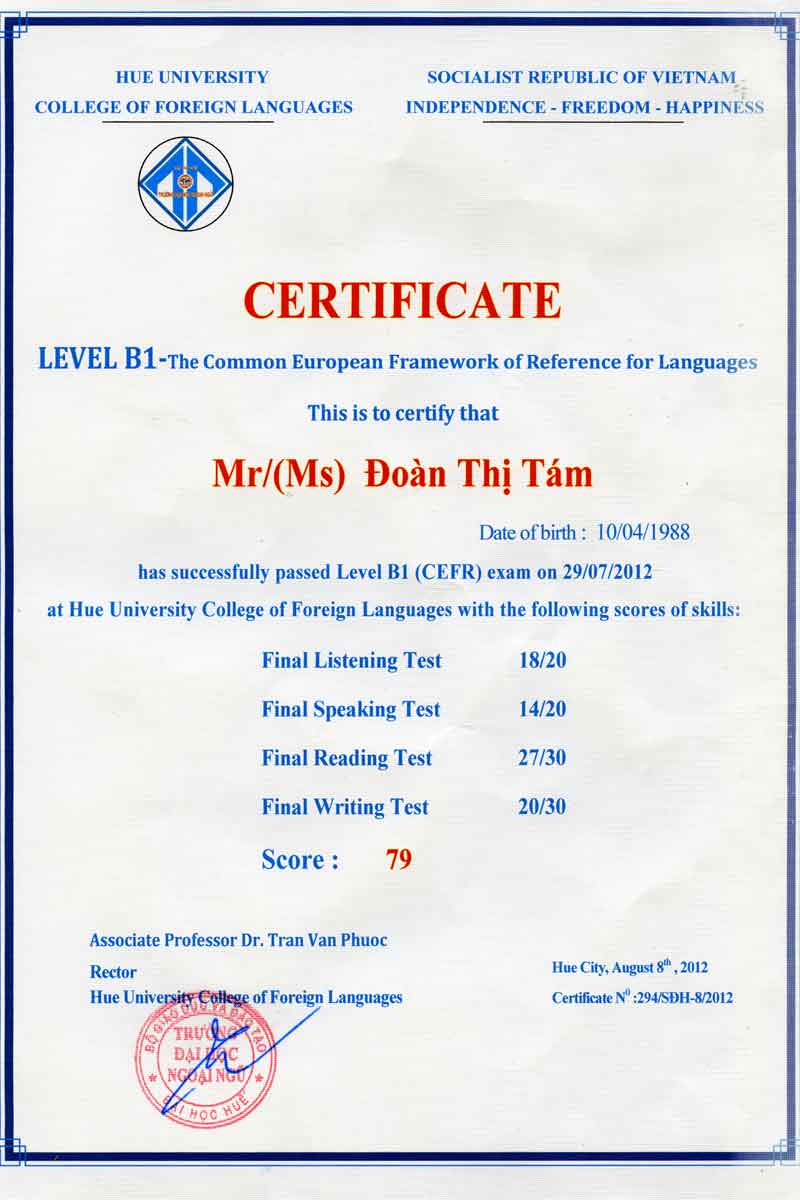 Thumbnail of Đoàn Thị Tám level b1